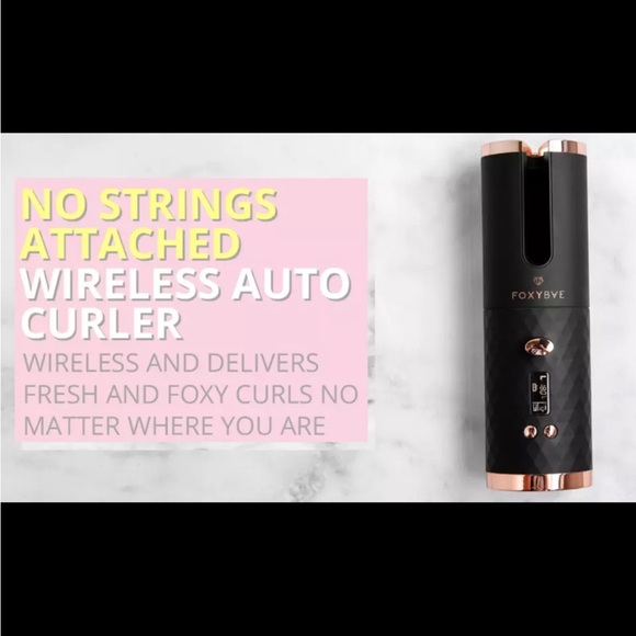 NIB Foxybae Wireless Auto Curler Clipper, New Unopened - Picture 7 of 7